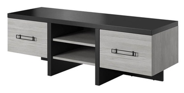 TV-laud Idzczak Meble Olen Black Pine/Grey, 1200x500x450 mm