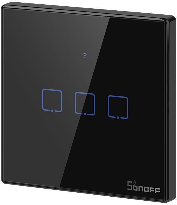 Viedais Wi-Fi un RF sienas sensora slēdzis Sonoff TX T3EU3C