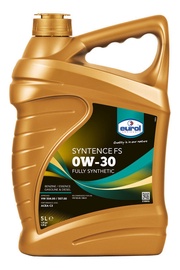 Motoreļļa Eurol Syntence FS 0W - 30, sintētiskais, vieglajam auto, 5 l