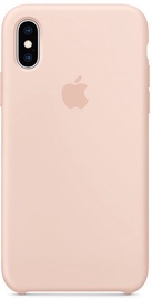 Apple Silicone Back Case For Apple iPhone XS Pink Sand