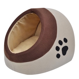 Dzīvnieku gulta VLX Cubby M, brūna/bēša, 290 mm x 320 mm