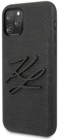 Karl Lagerfeld Lizard Back Case For Apple iPhone 11 Pro Max Black