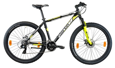 Dviratis Bottari Good Bike Draco Disc 49cm 27.5" Black Lime