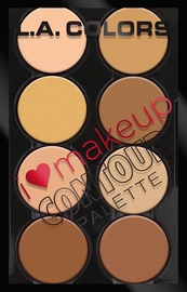 Kontuuripaletid L.a. Colors I Heart 30353 Medium Deep, 29 g