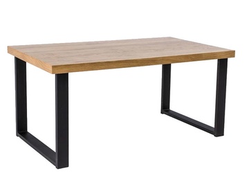 Signal Meble Umberto Oak Table 120x80cm Oak/Black