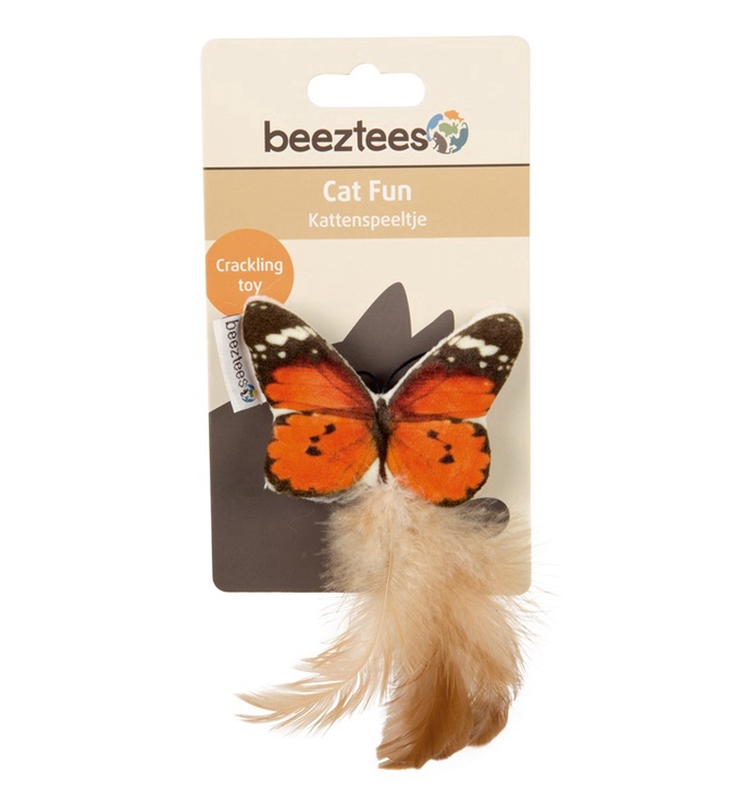 Игрушка для кота Beeztees, oранжевый, 8 см
