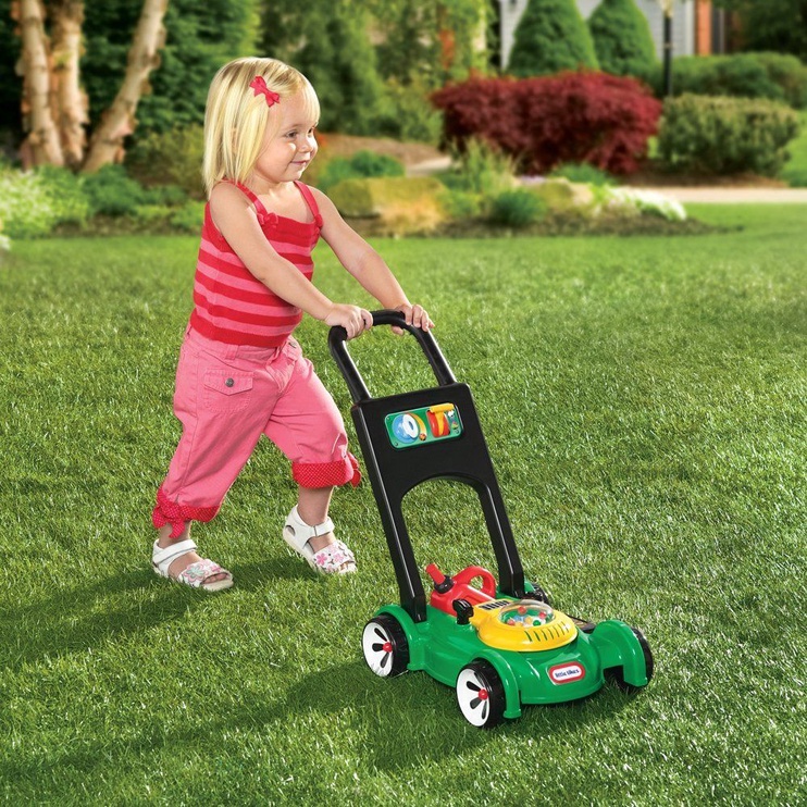 Садовая игрушка, газонокосилка Little Tikes Gas 'N Go Mower, многоцветный