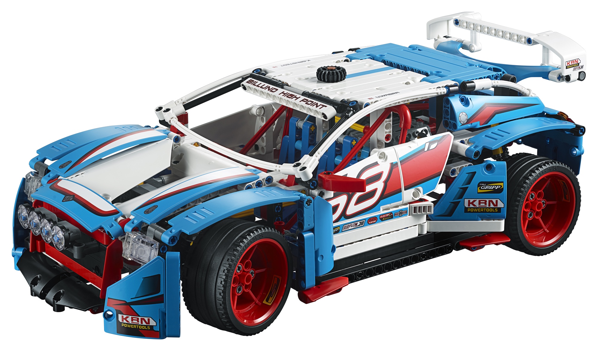 rally lego technic