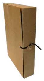 SMLT Archive Box With Strap A4 320x235x60mm Brown