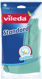 Guminės pirštinės Vileda Standart, M dydis, 2 vnt.