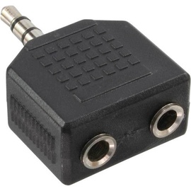 Adapter OEM 3.5 mm male, 3.5 mm female x 2