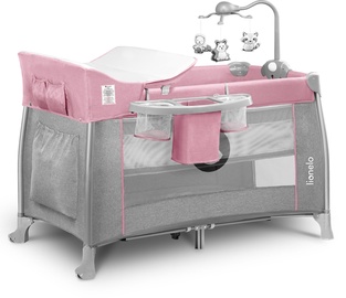 Детская кроватка Lionelo Thomi 2in1 Baby Pink