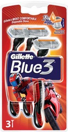 Skustuvas Gillette Blue III Speed Disposable Razors 3pcs