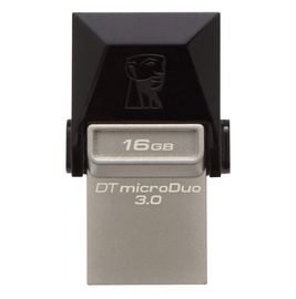 USB atmintinė Kingston MicroDuo DTDUO3 USB 3.0, 16 GB
