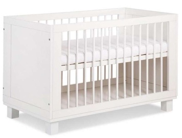 Bērnu gulta Klups Blanka White, 124x65 cm
