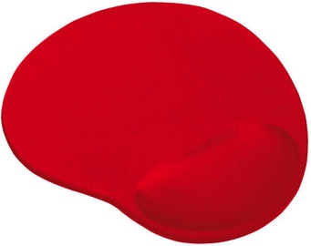 Peles paliktnis Trust Bigfoot Gel Mouse Pad Red