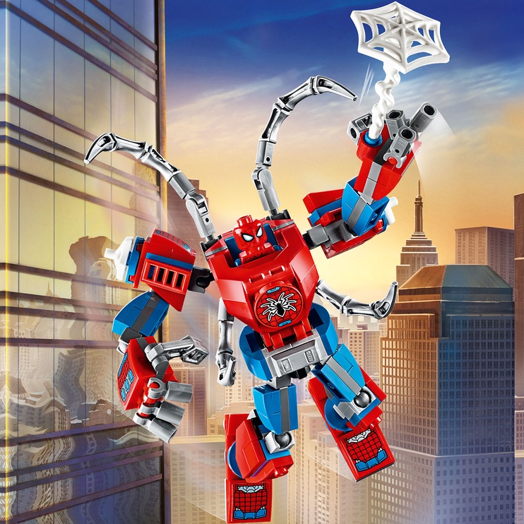Konstruktor LEGO Super Heroes Marvel Spider-Mani robot 76146, 152 tk