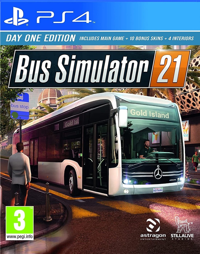 PlayStation 4 (PS4) mäng Astragon Entertainment Bus Simulator 21 Day One Edition