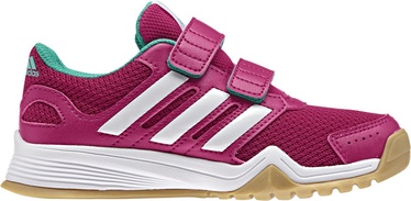 Sportiniai batai Adidas Interplay, balta/žalia/rožinė, 33