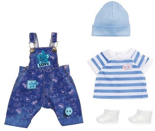 Zapf Creation Baby Born Deluxe Jeans Dungaree Set 829127