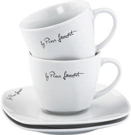 Kafijas / tējas servīze Lamart, porcelāna, 4 gab.