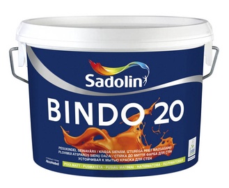 Krāsa Sadolin Bindo 20, balta, 2.5 l