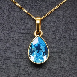 Diamond Sky Pendant Crystal Drop With Swarovski Crystals
