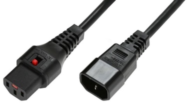 Juhe Assmann Cable IEC C14 / IEC C14 Black 2m