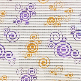 Diana Bath Mat 65x100cm Purple Twister