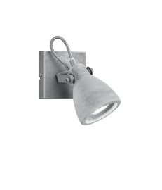 Kryptinis šviestuvas Trio Concrete 802500178, 1x42W GU10