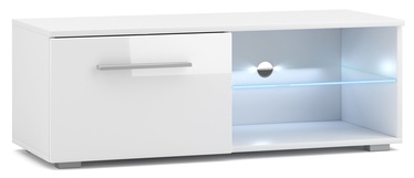 TV galds Vivaldi Meble Moon 2, balta, 1000x400x360 mm