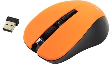 Kompiuterio pelė Canyon CNE-CMSW1, juoda/oranžinė