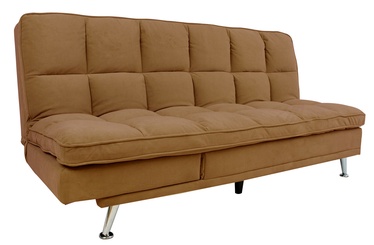 Dīvāngulta Home4you Monza 3-Seater, brūna, 189 x 95 x 98 cm