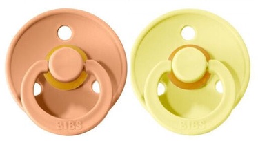 Bibs Colour Round Pacifier 2pcs Sunshine/Sunset 6-18m