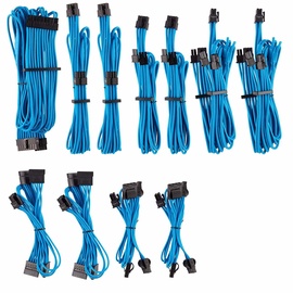 Corsair Premium Individually Sleeved PSU Cables Pro Kit Type 4 Gen 4 Blue