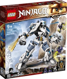 KON.LEGO NINJAGO ZANES TITĀNU CĪŅA 71738
