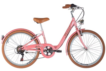 Vaikiškas dviratis Kenzel Bella Royal 20'' Pink