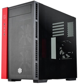 Silverstone Redline RL08 RGB Mini-Tower mATX Red