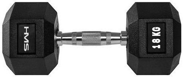 Гантеля HMS Hex Pro, 18 кг