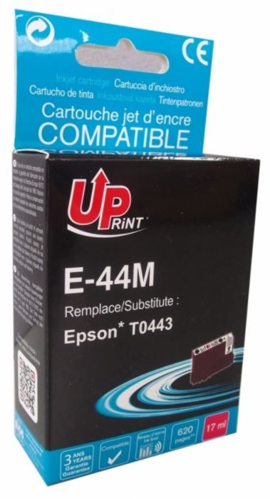 Spausdintuvo kasetė Uprint Epson T0443, raudona - Senukai.lt