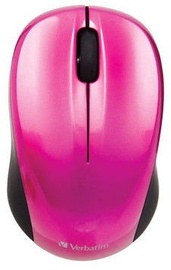 Компьютерная мышь Verbatim Go Nano, розовый