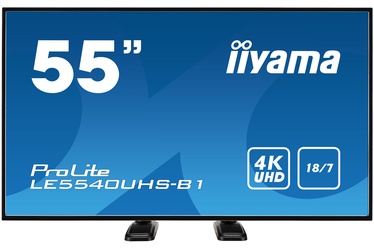 Монитор Iiyama ProLite LE5540UHS-B1, 55″, 8 ms