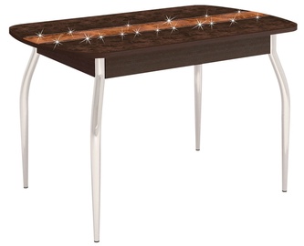 DaVita Orfej 37.10 Dining Table Wenge Oak