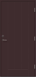 Дверь Viljandi Cello 02, левосторонняя, коричневый, 209 x 99 x 6.2 см