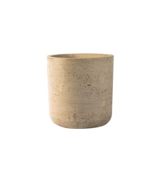 Puķu pods Domoletti RP16-516 BR D19, keramika, Ø 19 cm, gaiši brūna