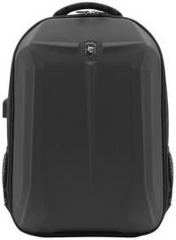 Mugursoma White Shark Fortress Laptop Backpack 15.6", balta/melna, 15.6"