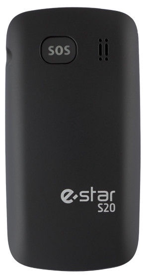Мобильный телефон eStar S20, черный, 32MB/32MB