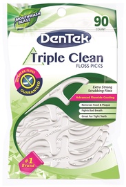 DenTek Triple Clean Floss Picks 90pcs