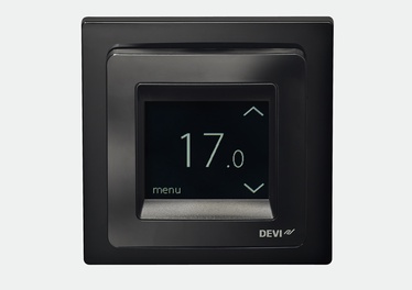 Термостат Devi DEVIreg Touch, прикручивается, черный