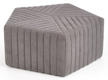 Pufas Halmar Hexa Grey, 80x80x35 cm